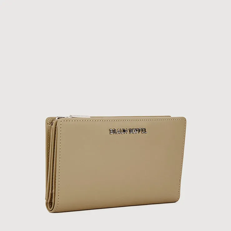 Women Braun Büffel Compact Wallets | Wallets & Small Leather Goods>VERA BIFOLD 3/4 WALLET WITH EXTERNAL COIN COMPARTMENT