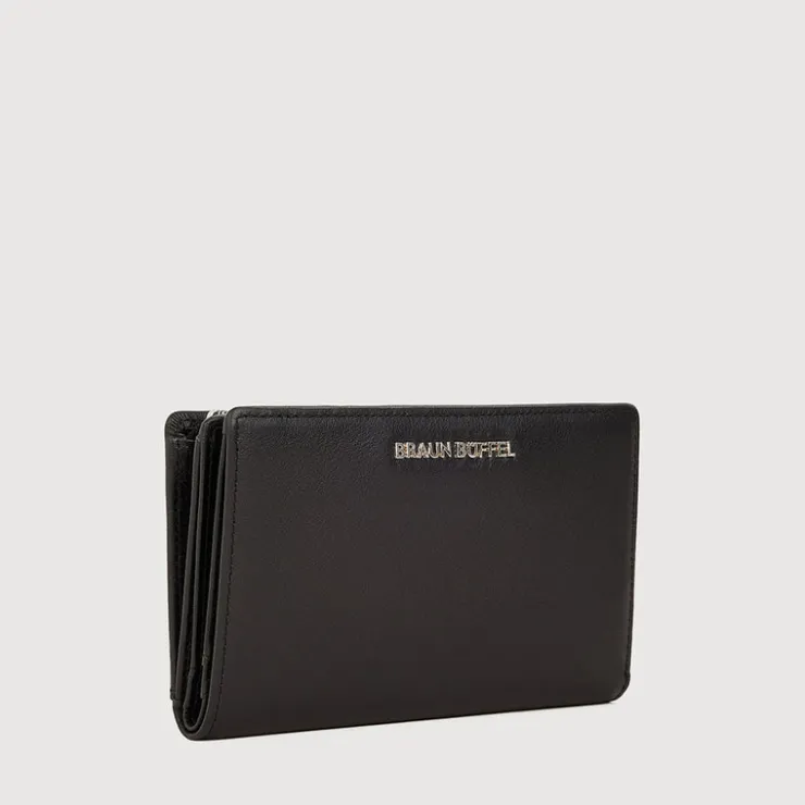 Women Braun Büffel Compact Wallets | Wallets & Small Leather Goods>VERA BIFOLD 3/4 WALLET WITH EXTERNAL COIN COMPARTMENT