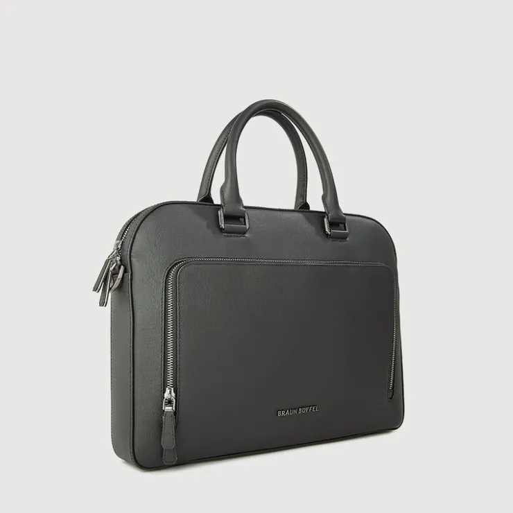 Braun Büffel Briefcases>VIKTOR BRIEFCASE