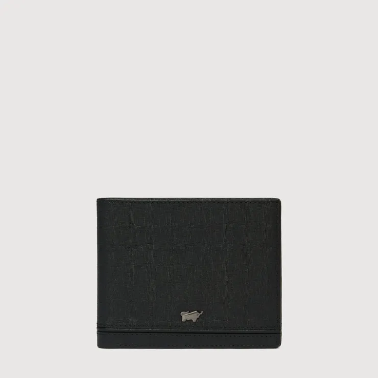 Braun Büffel Compact Wallets>VIKTOR CENTRE FLAP CARDS WALLET
