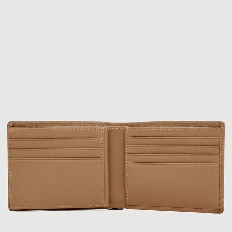 Braun Büffel Compact Wallets>VIKTOR CENTRE FLAP CARDS WALLET