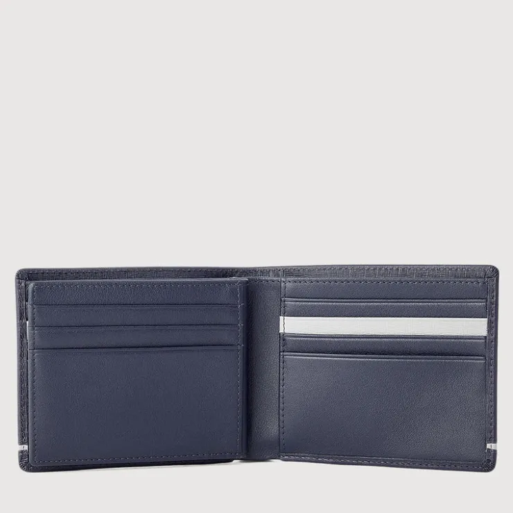 Braun Büffel Compact Wallets>VIKTOR CENTRE FLAP CARDS WALLET