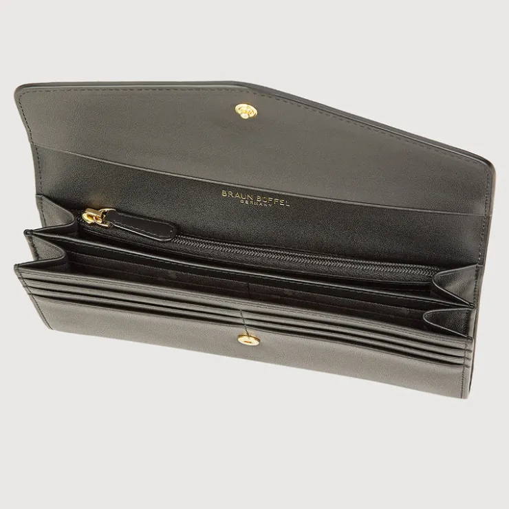 Women Braun Büffel Long Wallets | Wallets & Small Leather Goods>VILLE BIFOLD LONG WALLET (2 V GUSSET)