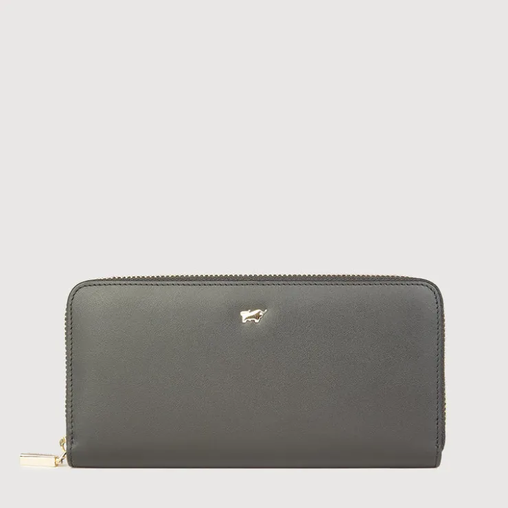 Women Braun Büffel Long Wallets | Wallets & Small Leather Goods>VILLE ZIP LONG WALLET