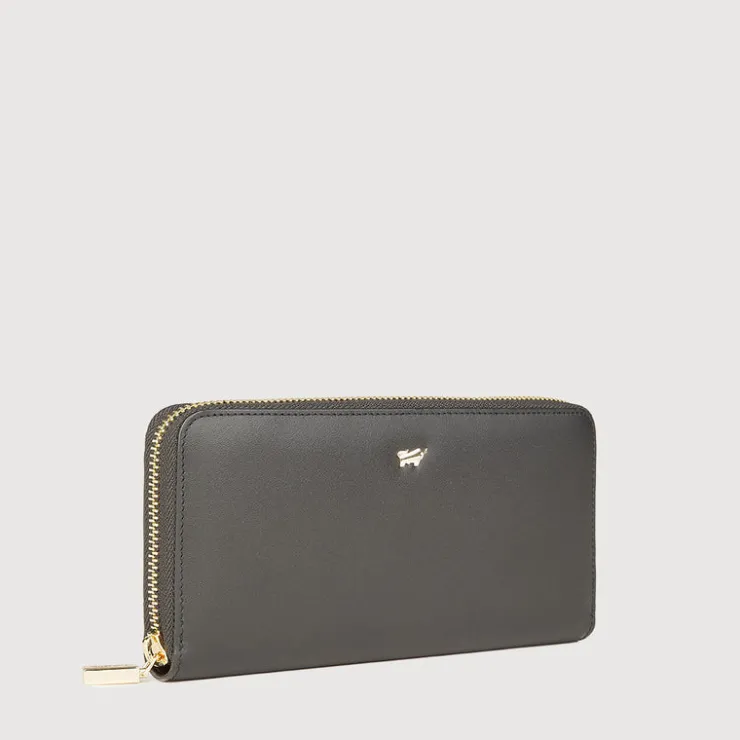 Women Braun Büffel Long Wallets | Wallets & Small Leather Goods>VILLE ZIP LONG WALLET