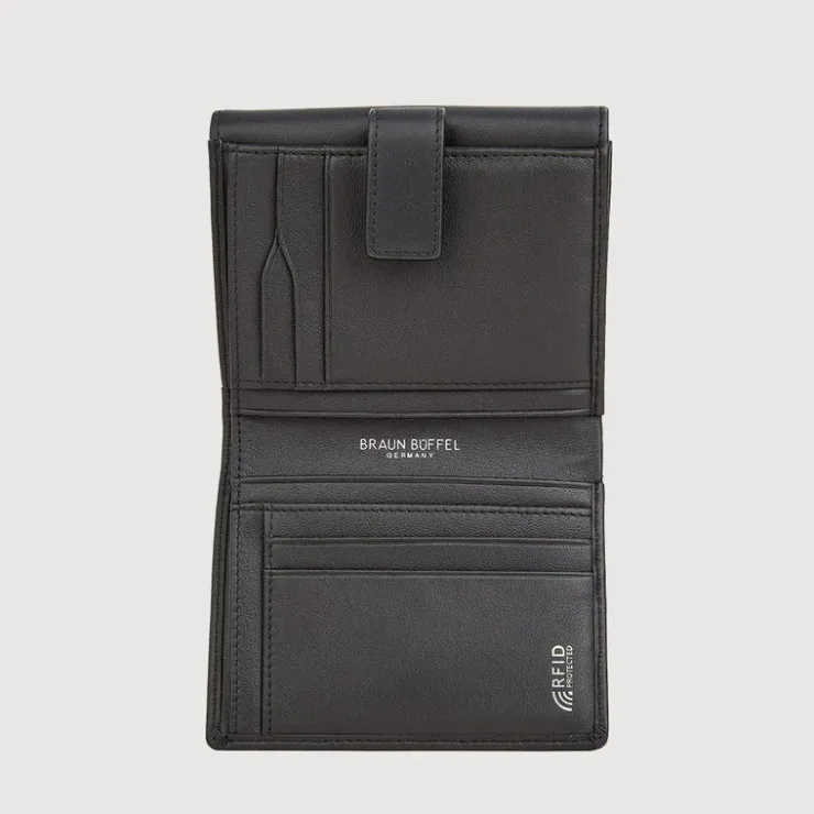 Women Braun Büffel Compact Wallets | Wallets & Small Leather Goods>X BIFOLD SMALL WALLET WITH EXTERNAL COIN COMPARTMENT