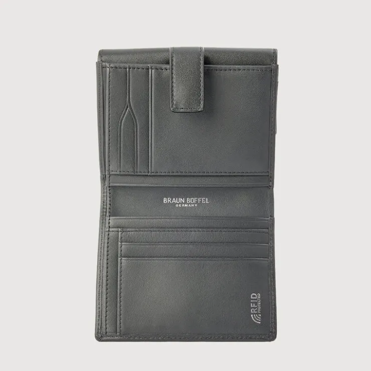 Women Braun Büffel Compact Wallets | Wallets & Small Leather Goods>X BIFOLD SMALL WALLET WITH EXTERNAL COIN COMPARTMENT